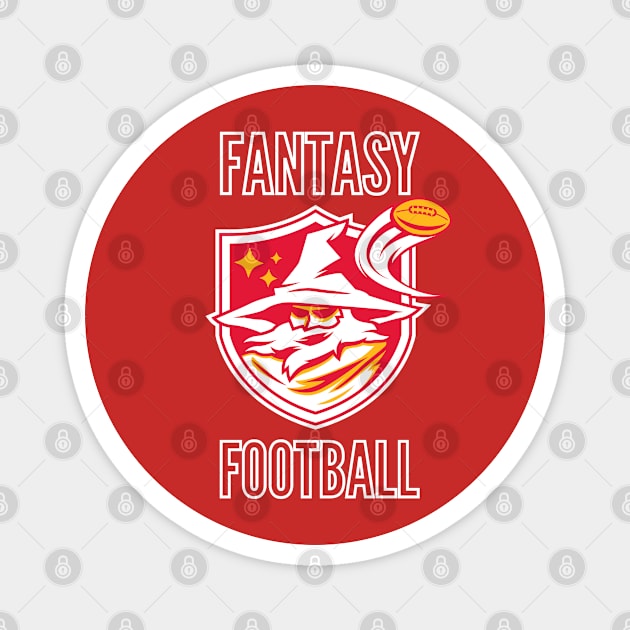 Fantasy Football (Kansas City) Magnet by Pine Tree Tees